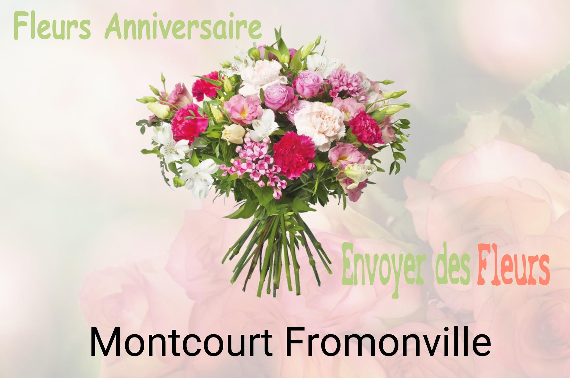 Bouquet de fleurs d’anniversaire livré à Montcourt-Fromonville